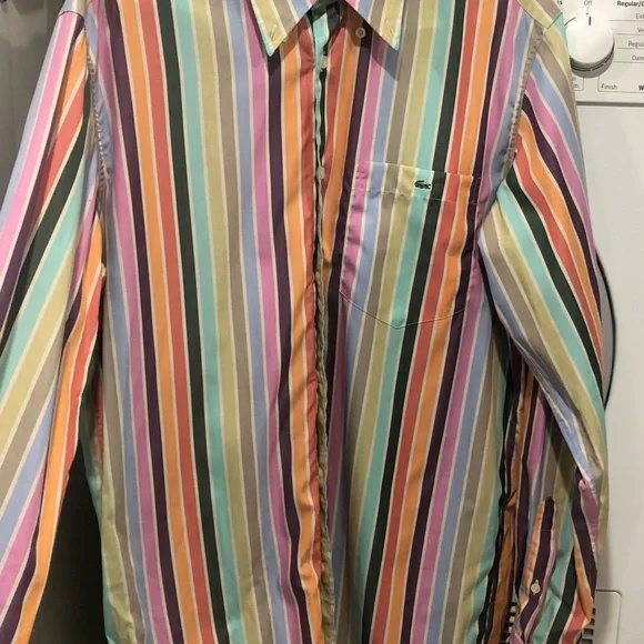 Lacoste dress/casual shirt size 40 (Medium) - Picture 4 of 7